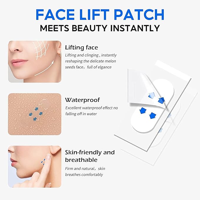 Cinta invisible de Estiramiento Facial