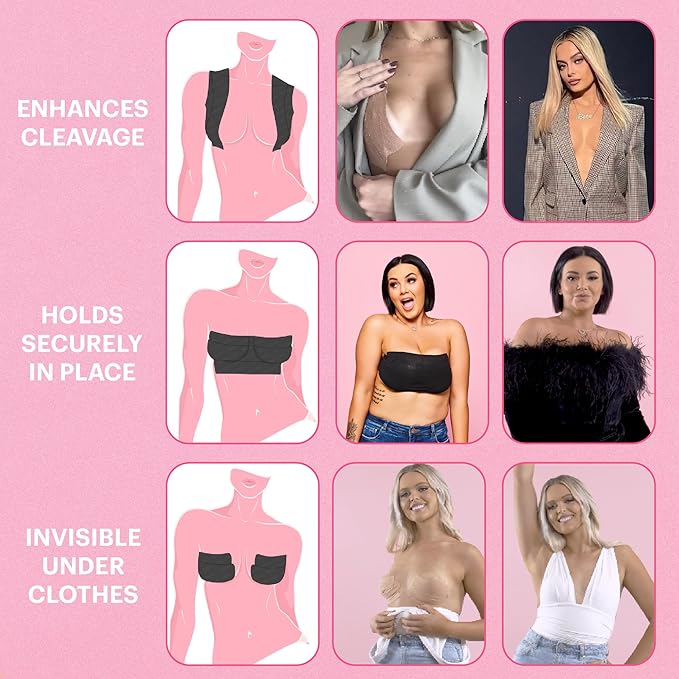Boob Tape® – Levanta, moldea y sostiene sin brasier