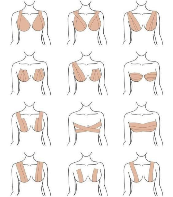 Boob Tape® – Levanta, moldea y sostiene sin brasier