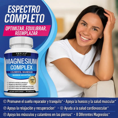 TOPLUX Complejo de Magnesio 1000mg